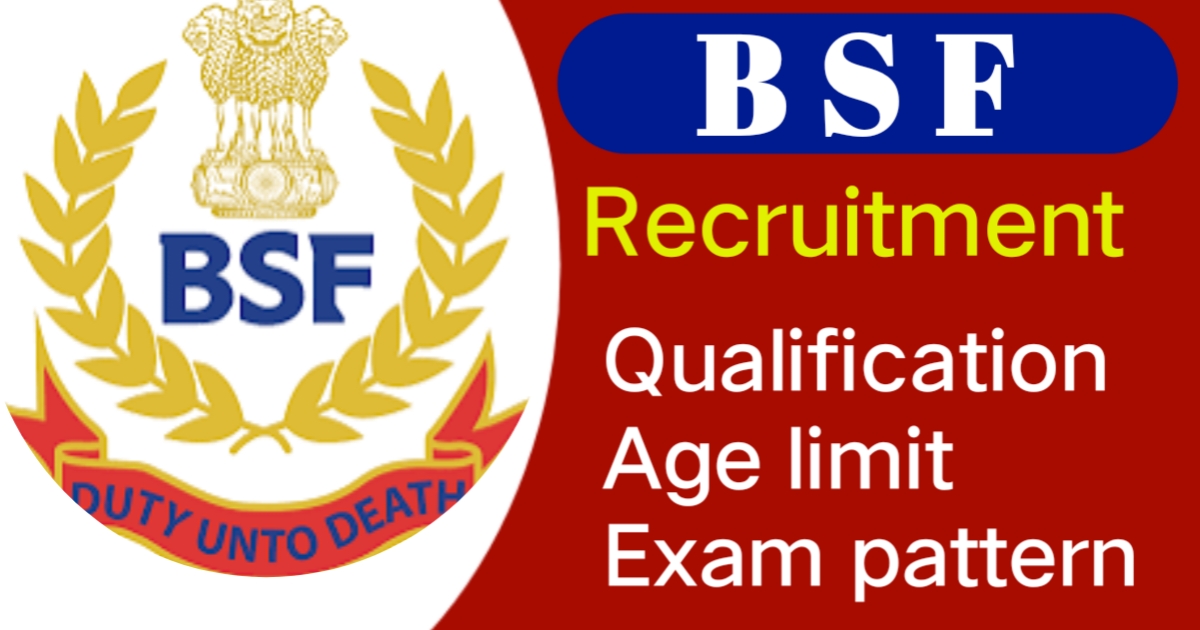 BSF Water Wing Recruitment 2024